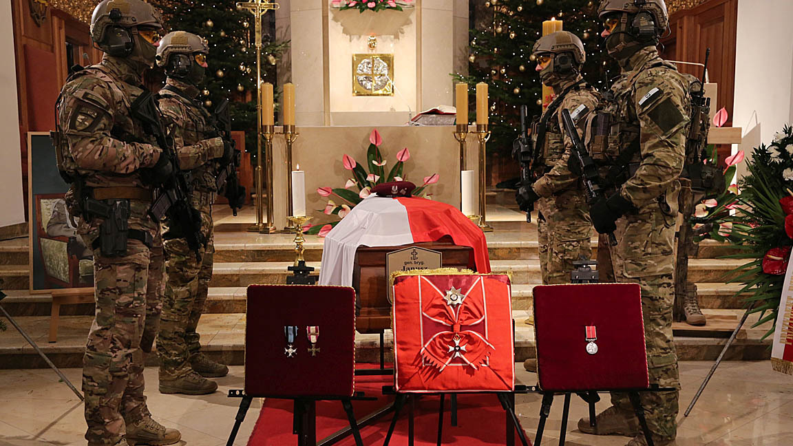 Państwowe uroczystości pogrzebowe gen. dyw. Janusza Brochwicz-Lewińskiego „Gryfa”
