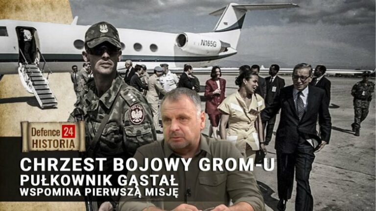 Płk Gąstał wspomina misję Jednostki GROM na Haiti