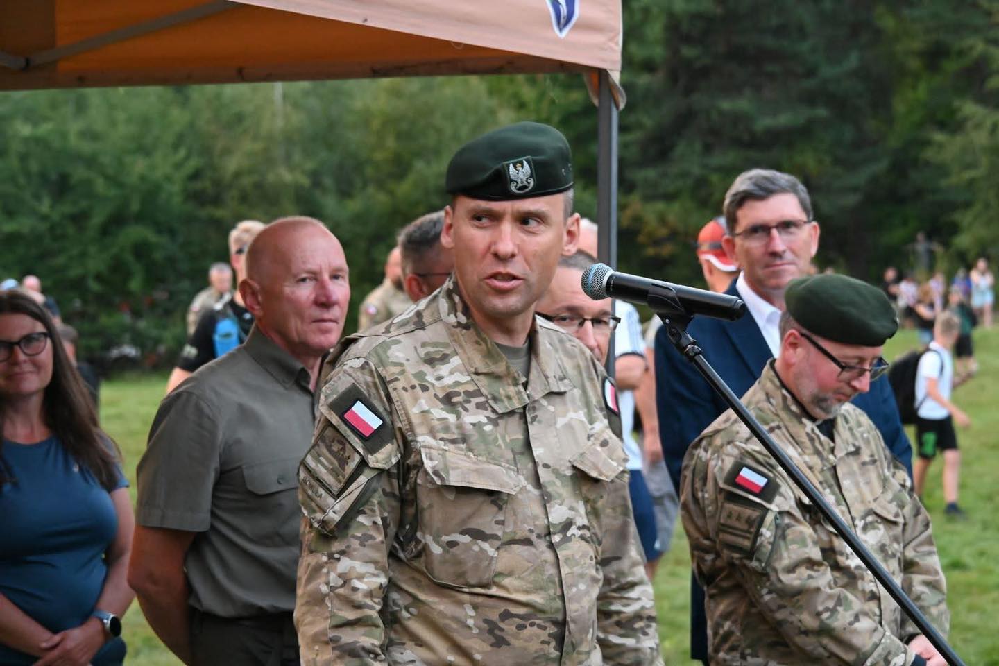 Płk Piotr Gomuła - dowódca jednostki Wojskowej NIL