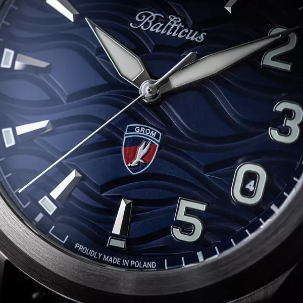 Limitowane zegarki Balticus z okazji 35-lecia Jednostki Wojskowej GROM